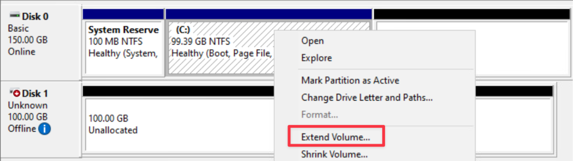 How can I use DiskPart to extend a volume?  ITPro Today: IT News, How-Tos,  Trends, Case Studies, Career Tips, More